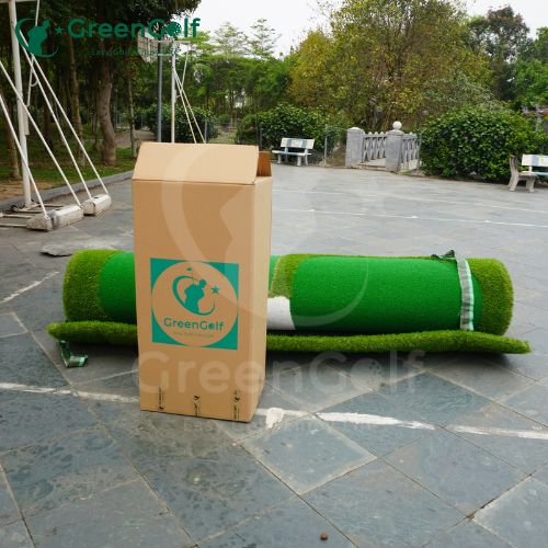 Combo Khung tập golf 2.5m x 2.5m x 2.5m, thảm golf 2.5m x 5.5m, máy nhả bóng bán tự động cao cấp chất lượng, tập luyện tại nhà hiệu quả. CBKL17