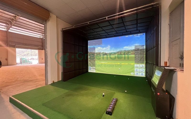 GreenGolf hoàn thiện và bàn giao phòng golf 3D cho anh khách  tại Lạng Sơn 