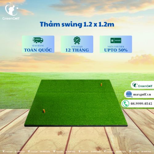 Combo khung tập golf GreenGolf