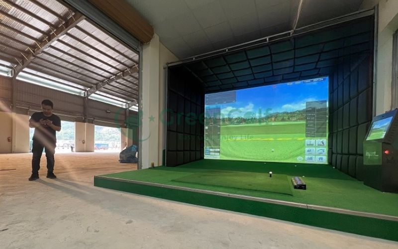 GreenGolf hoàn thiện và bàn giao phòng golf 3D cho anh khách  tại Lạng Sơn 