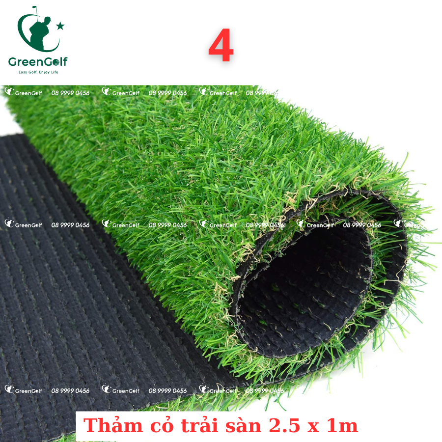 Combo Khung tập golf kích thước 2.5 x 2.5 x 1m + thảm swing 1.2 x 1.2m + thảm put nhựa + thảm trải sàn 2.5 x 1m + khay nhựa + 25 bóng  golf - CBKL9.2