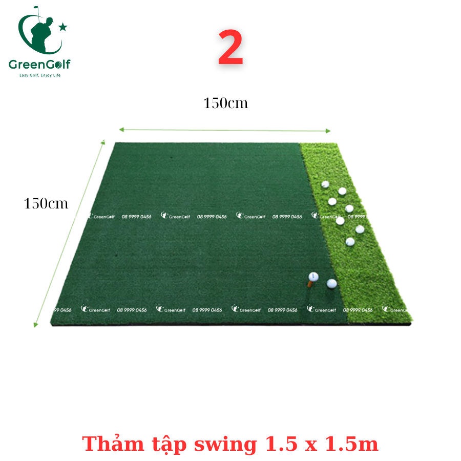 Combo Khung 3x3x3 + Thảm Swing 1.5x1.5 + Cỏ Nhân Tạo 3x3 - CBKL8