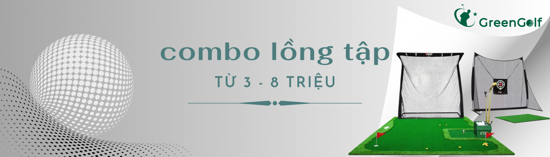 Combo lồng golf 3tr-8tr