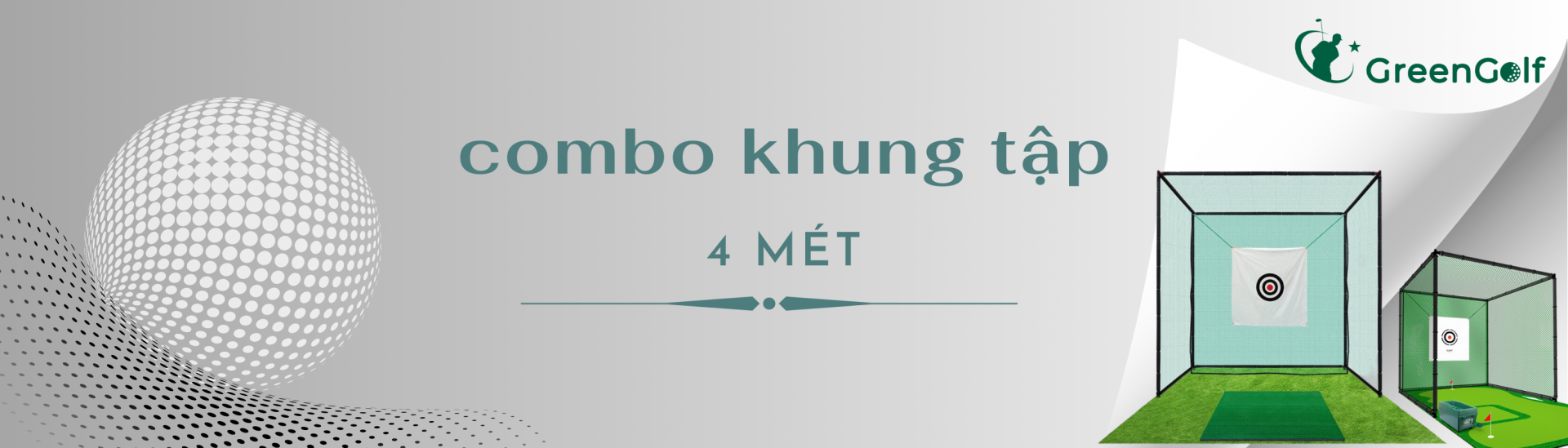 Combo khung golf to 4m