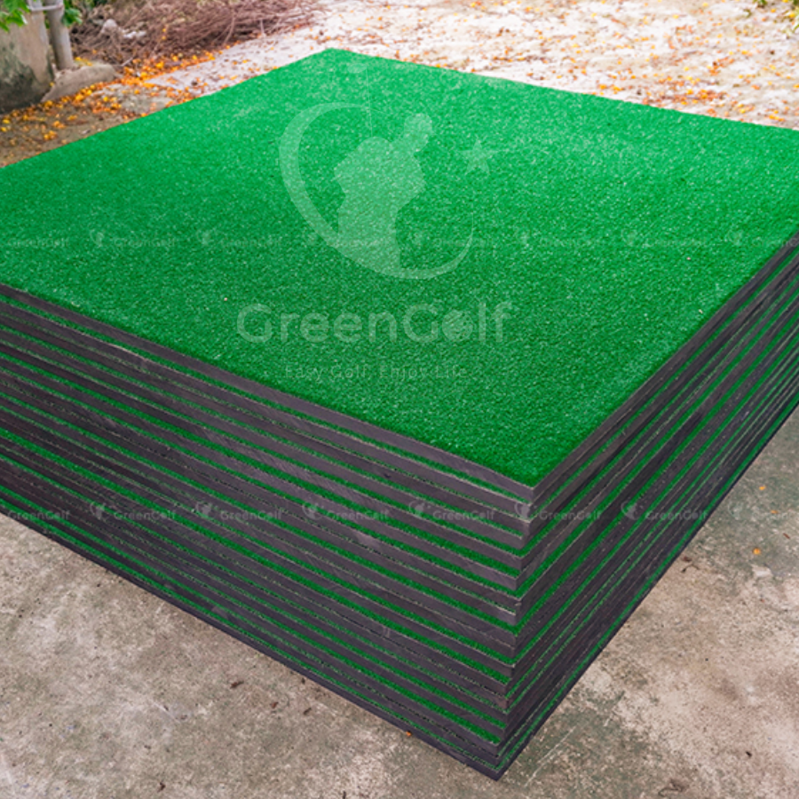 Combo Khung Tập Golf 3x3x3 + Thảm Swing 1m2 x 1m2 + Thảm Put 0.75m x 3m +  Máy nhả  bóng + Thảm Cỏ Nhân Tạo 3m x 3m - CBKL11