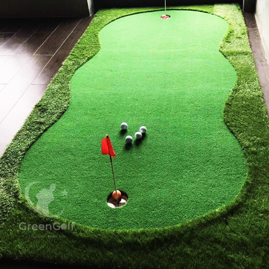 Thảm Tập Golf  Putting 1.5x3M - Luyện tập Golf chuyên nghiệp tại nhà