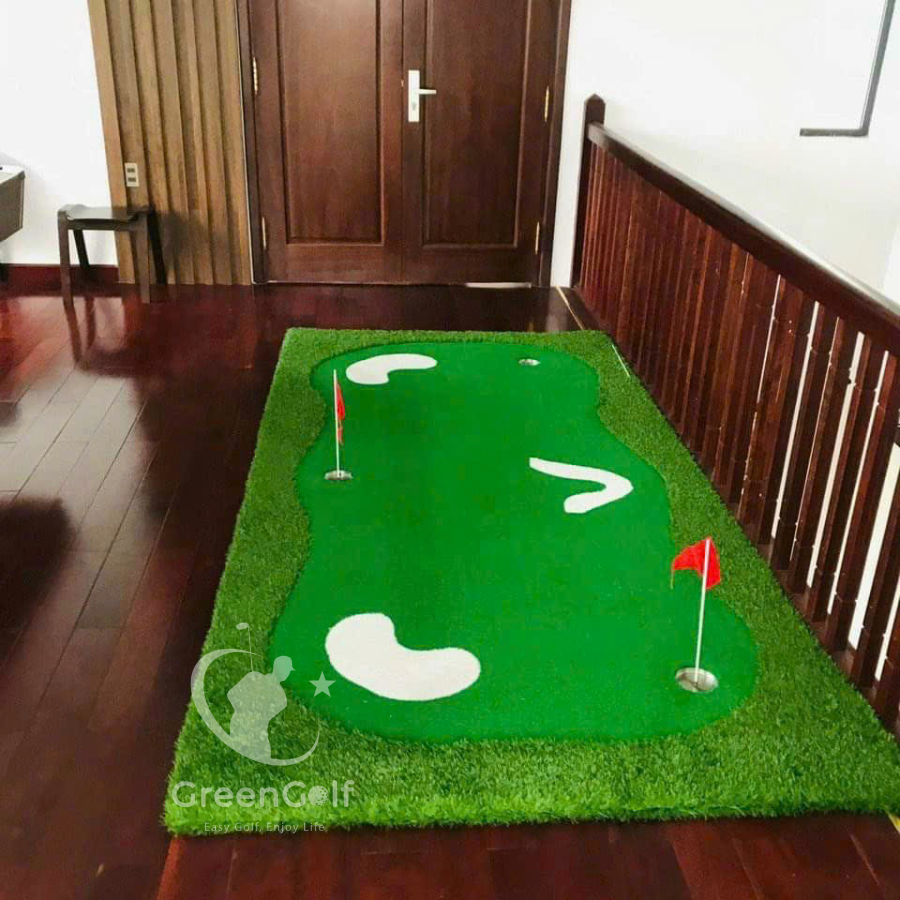 Thảm Tập Golf  Putting 1.5x3M - Luyện tập Golf chuyên nghiệp tại nhà