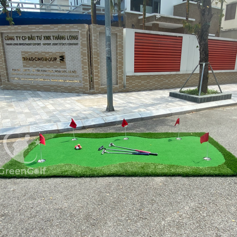 Thảm Tập Golf  Putting 1.5x3M - Luyện tập Golf chuyên nghiệp tại nhà