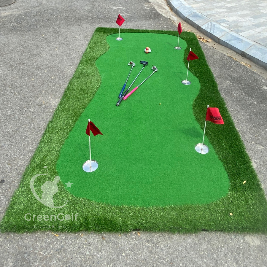 Thảm Tập Golf  Putting 1.5x3M - Luyện tập Golf chuyên nghiệp tại nhà