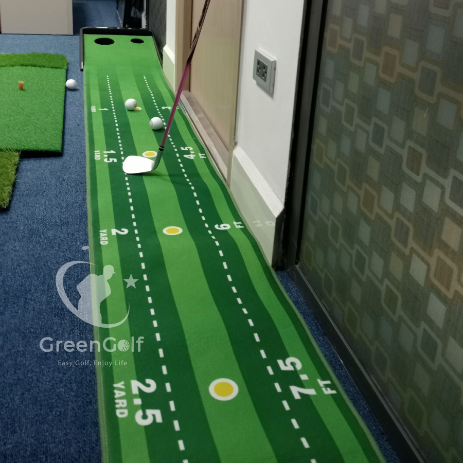 Thảm tập Golf Put tự động bật bóng PGM _ TPBL01