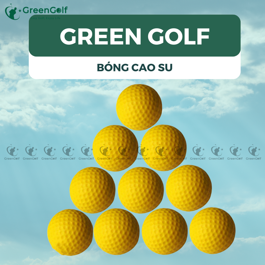 Bóng golf cao su