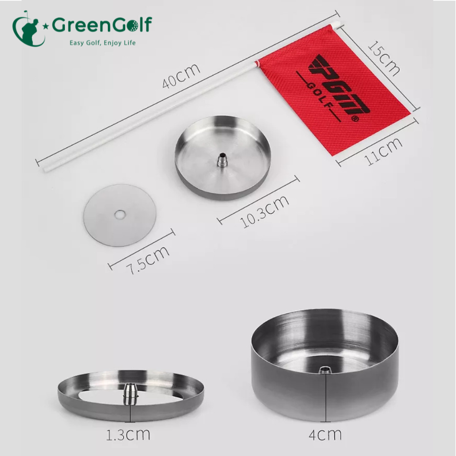 Lỗ cờ Golf inox 2cm