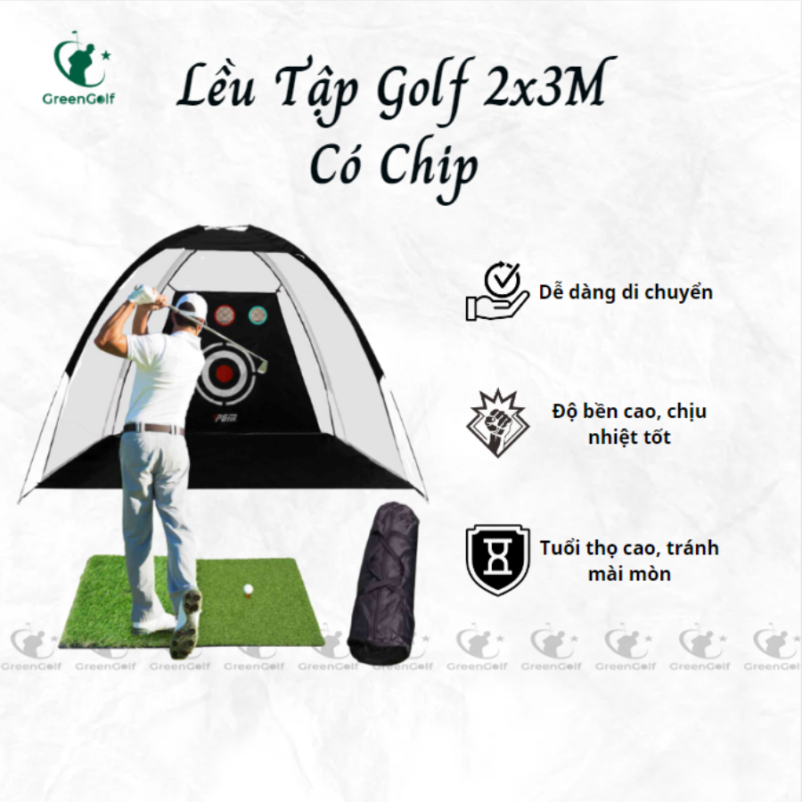 🏌️‍♂️🎯 Lều tập golf 2x3m có chip 🎯🏌️‍♂️