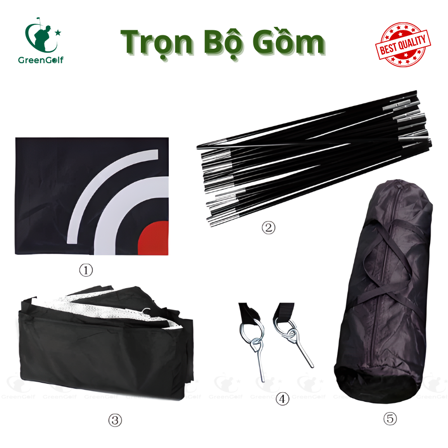 Lều Tập Golf 1.4x2m Có Chip