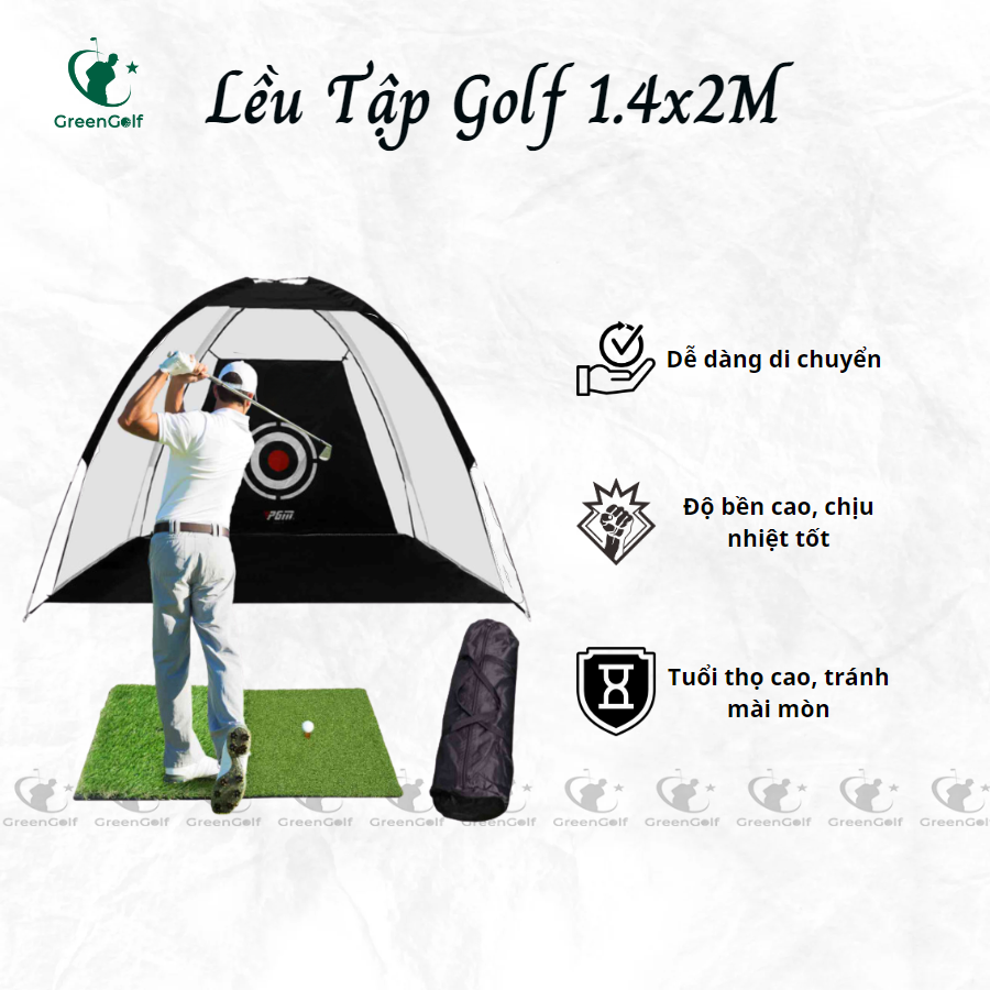 🏌️ LỀU TẬP GOLF 2x3M - ĐỐI TÁC LUYỆN TẬP TỐI ƯU CHO GOLFER 🏌️