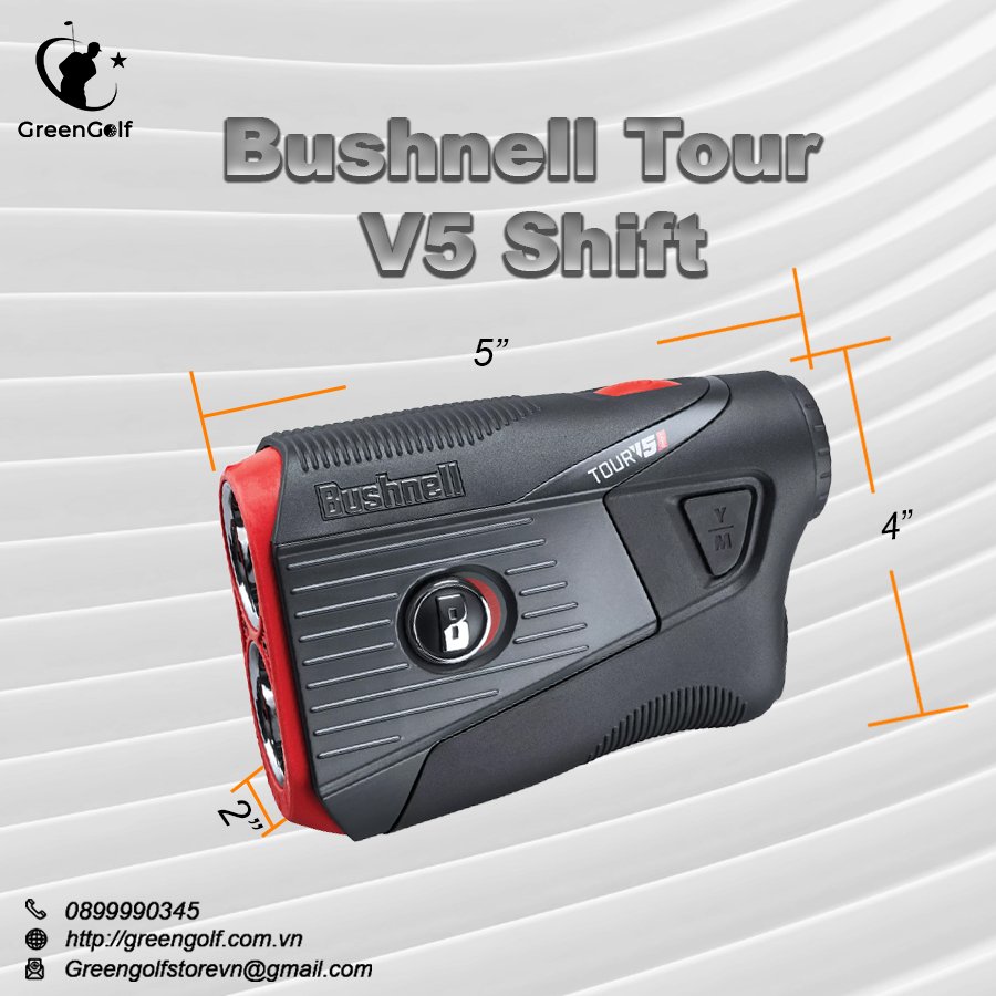 Máy đo khoảng cách Bushnell Tour V5 Shift