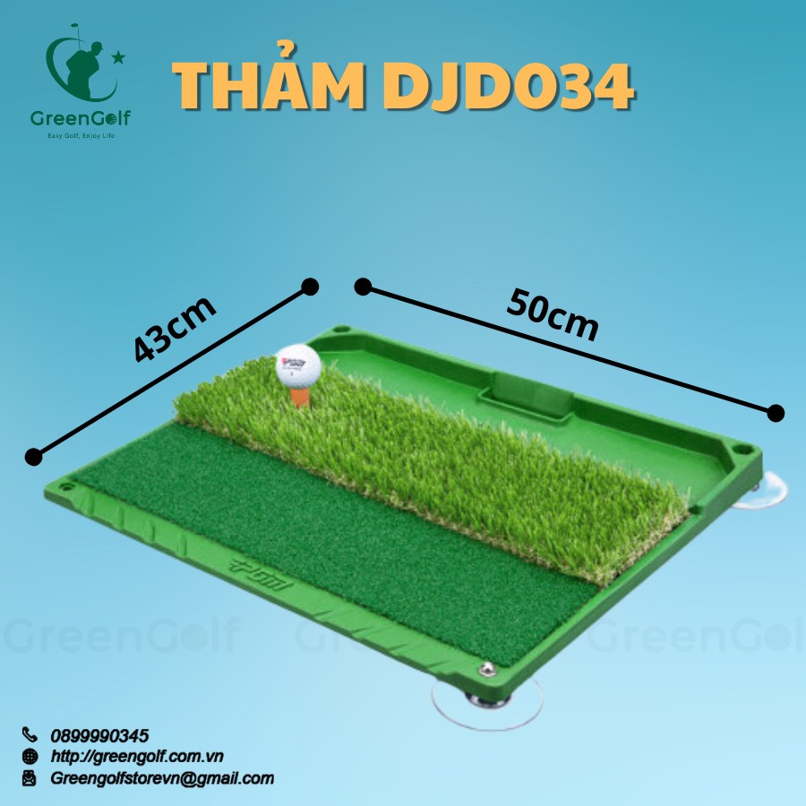 Thảm Tập Golf Kết Hợp Khay Đựng Bóng  - DJD034