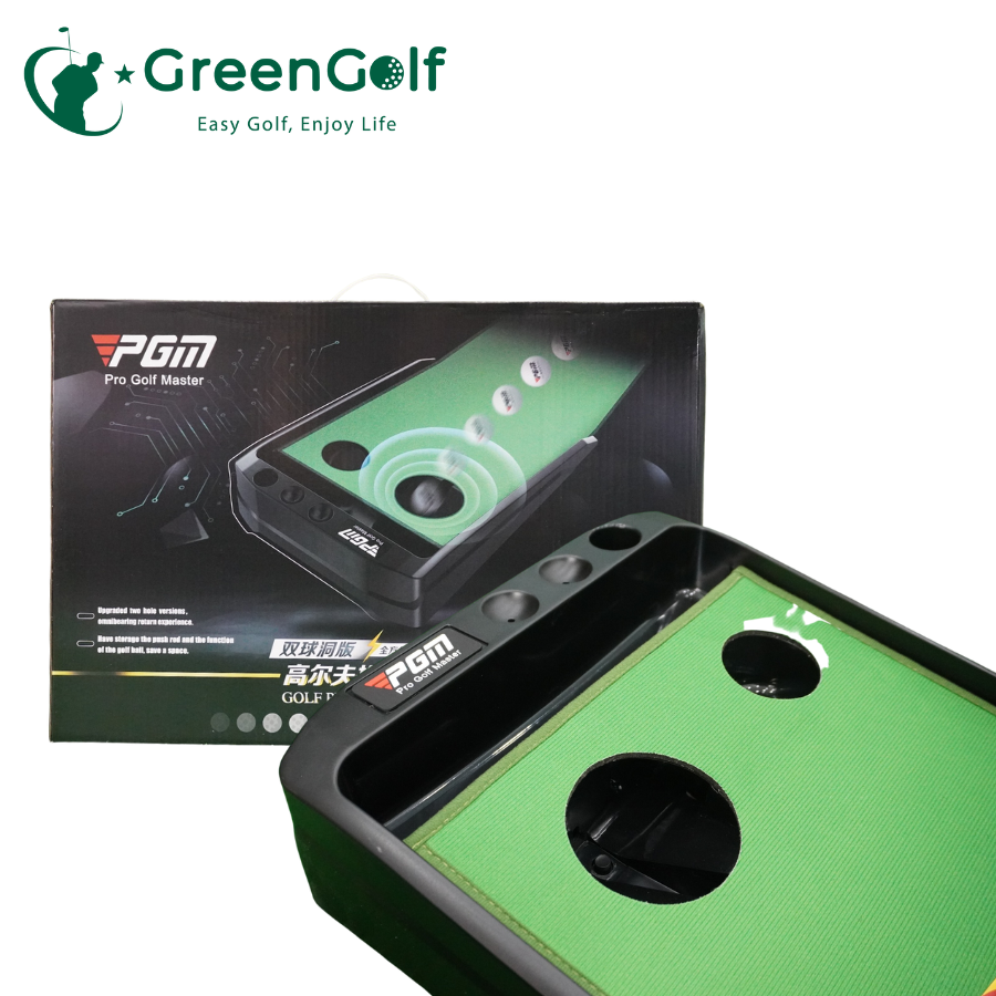 Thảm tập Golf Put tự động bật bóng PGM _ TPBL01