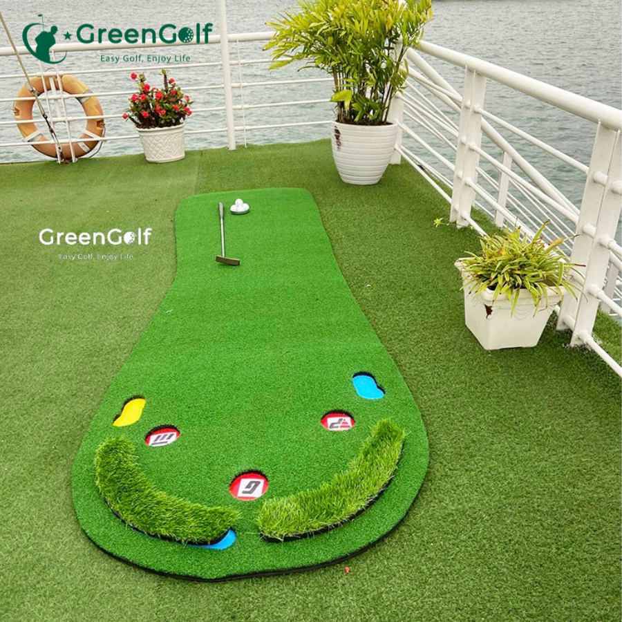 Thảm Tập Golf Put Hình Bàn Chân