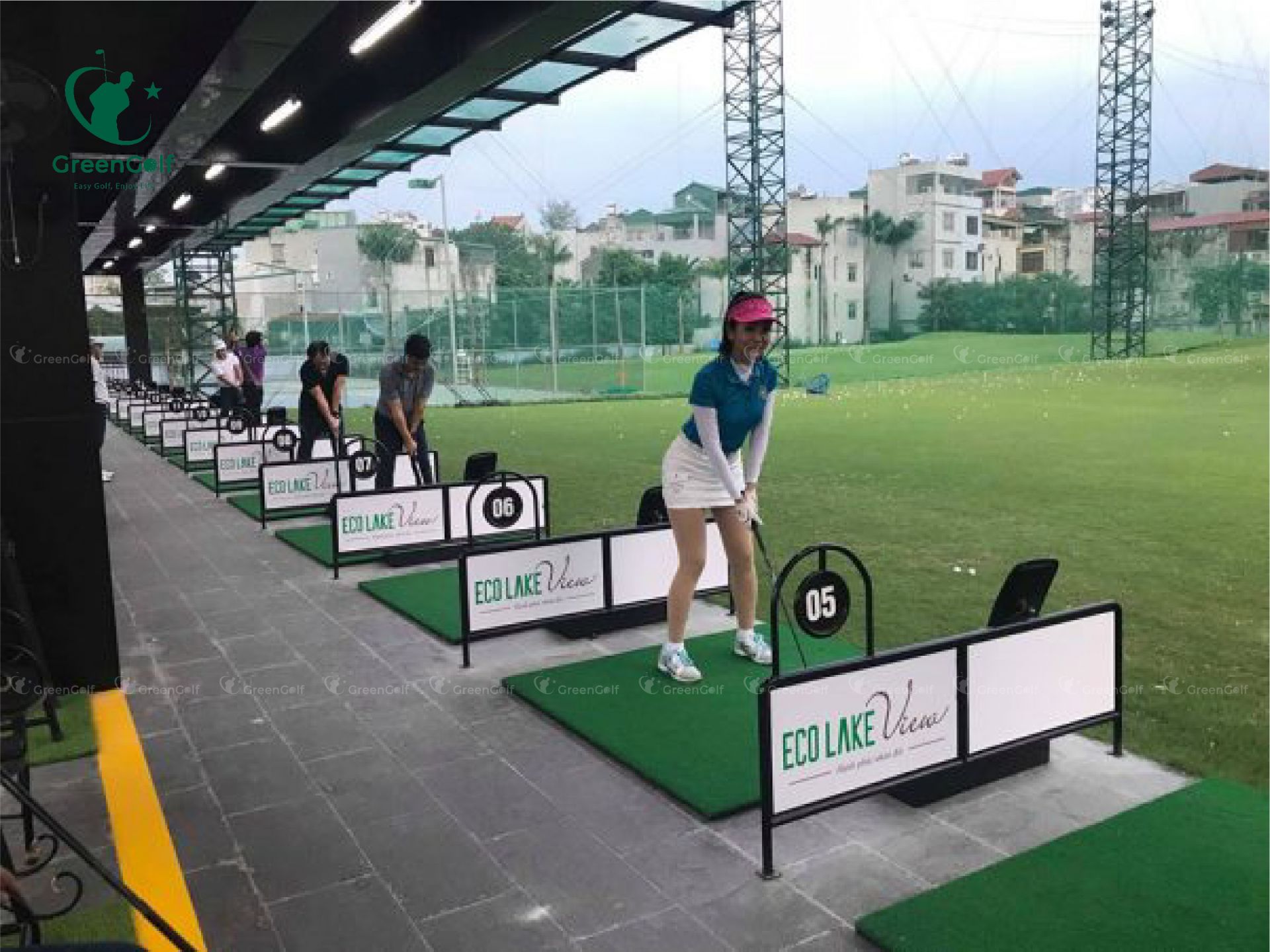 Thiết kế và thi công Sân Tập Golf Eco Lake - TC16