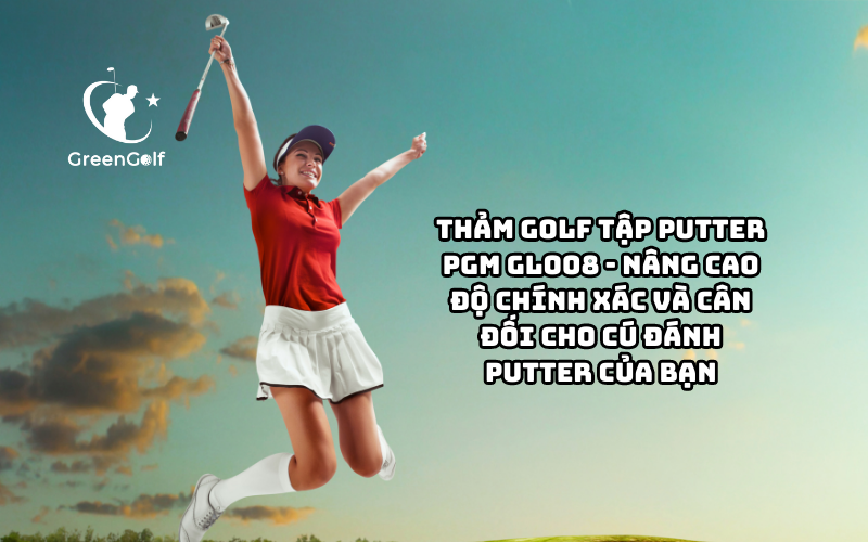 Thảm Golf Tập Putter PGM GL008 - Nâng Cao Độ Chính Xác Và Cân Đối Cho Cú Đánh Putter Của Bạn