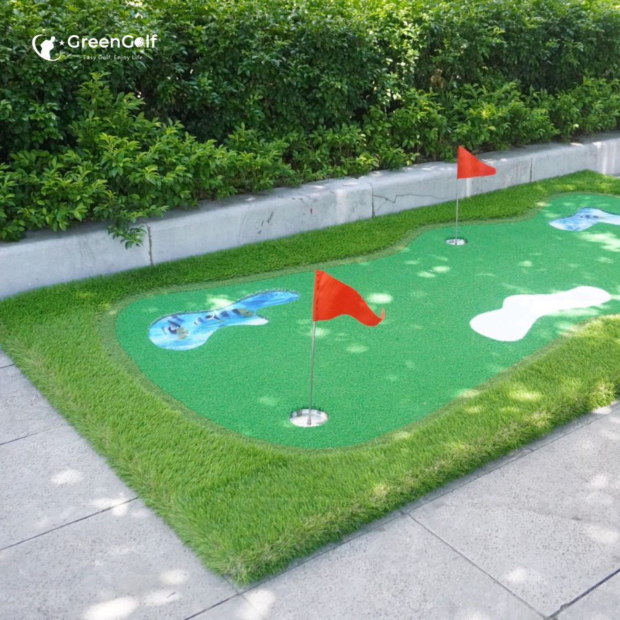 Thảm Tập Golf 3D_ Thảm Putting Cao Cấp Kích Thước 1.5x3mm - TTS153