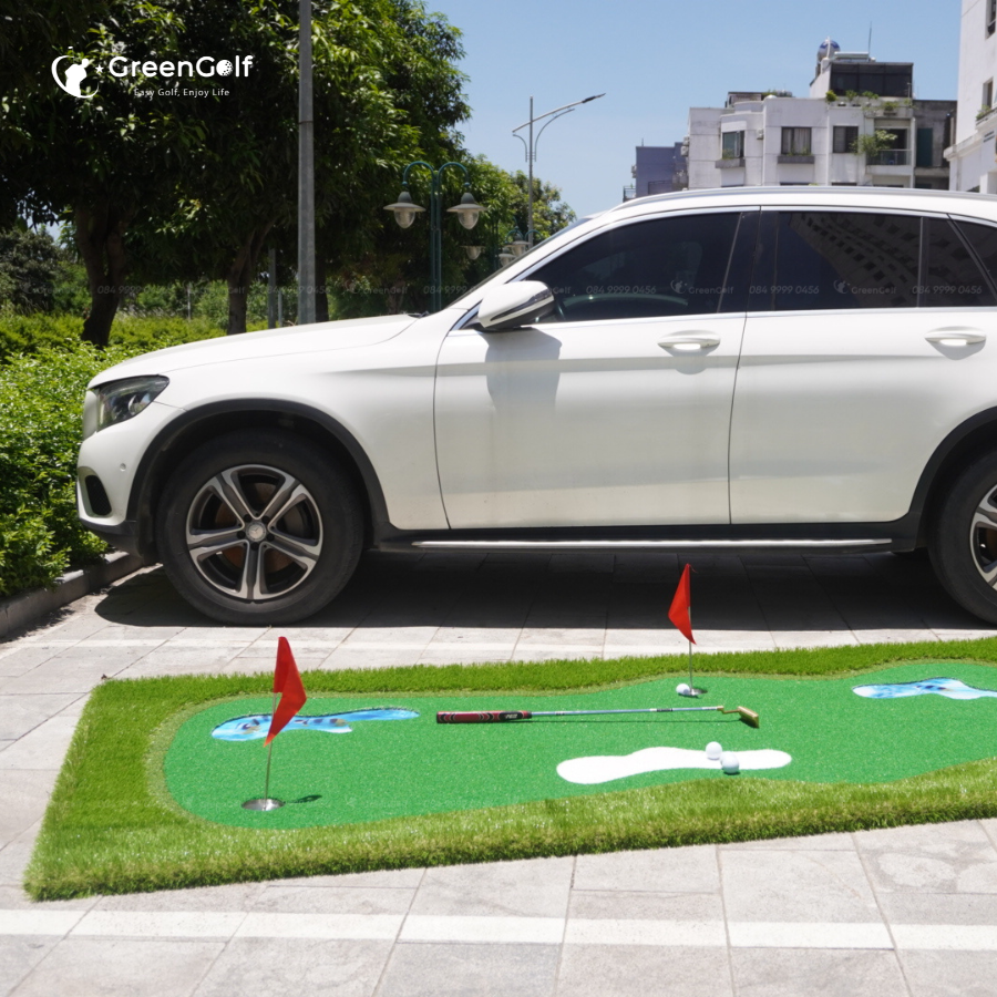 Thảm Tập Golf 3D_ Thảm Putting Cao Cấp Kích Thước 1.5x3mm - TTS153