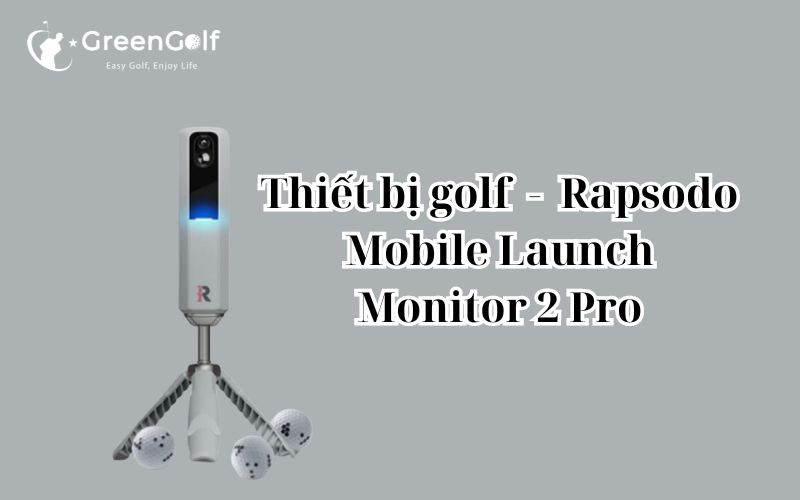 Thiết bị golf  -  Rapsodo Mobile Launch Monitor 2 Pro