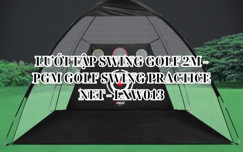 LƯỚI TẬP SWING GOLF 2M - PGM GOLF SWING PRACTICE NET - LXW013