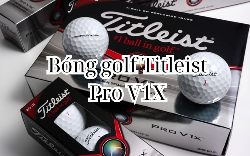 Bóng golf Titleist Pro V1X