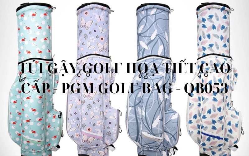 TÚI GẬY GOLF HOẠ TIẾT CAO CẤP - PGM GOLF BAG - QB053