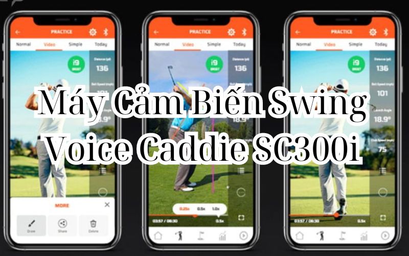 Máy Cảm Biến Swing Voice Caddie SC300i