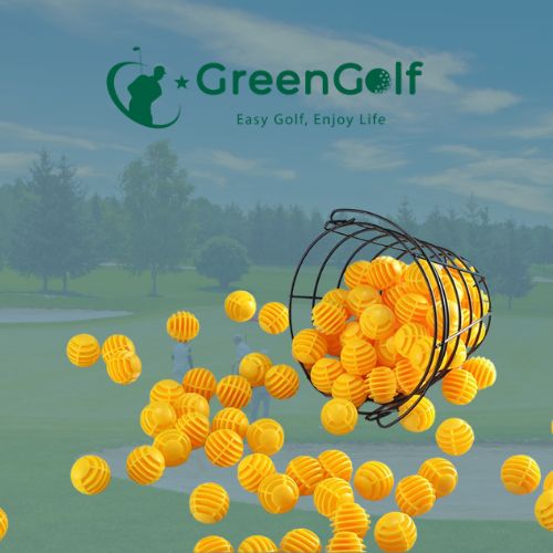 BÓNG TẬP GOLF NHỰA CỨNG - HOLLOW GOLF BALL - PGM Q010