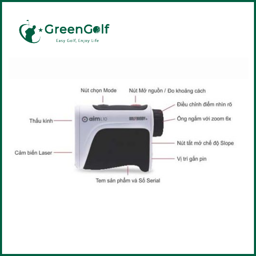 Ống nhòm Golf Buddy AIM L10
