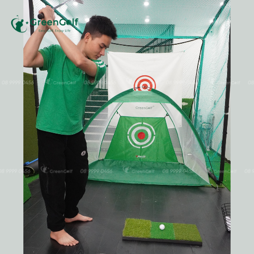 CBLG1.2 - Combo 01 Lều golf 1.4mx2m + Thảm swing 0.3x0.6