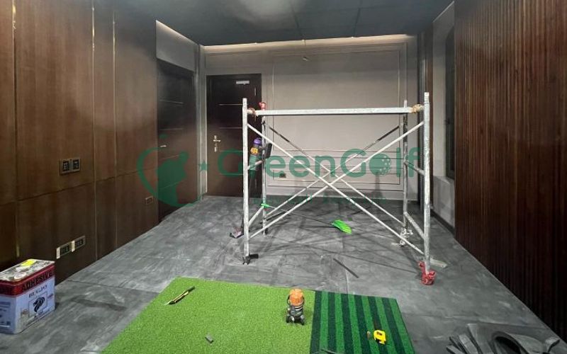 Hoàn thiện phòng golf 3D tại Hải Phòng 