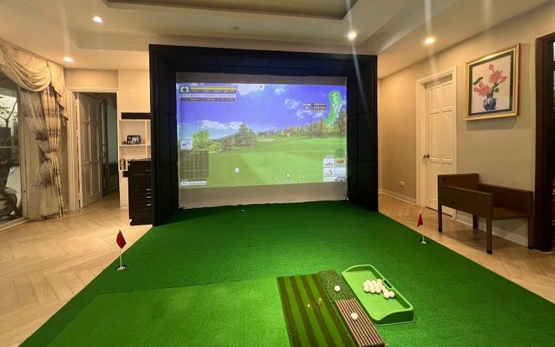 Greengolf thi công phòng golf 3D tại Hà Đông Hà Nội