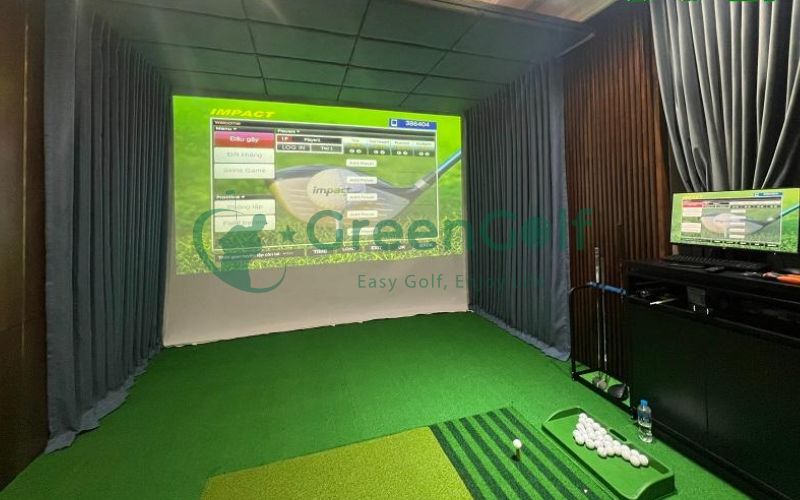 Hoàn thiện phòng golf 3D tại Hải Phòng 