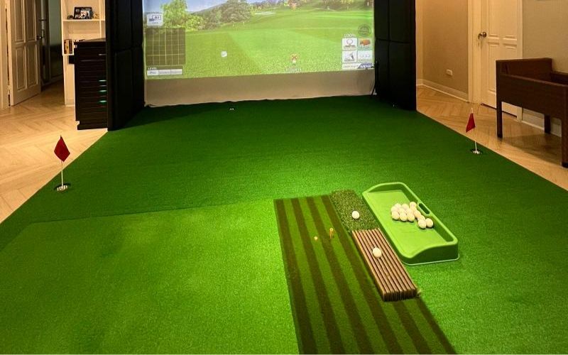 Greengolf thi công phòng golf 3D tại Hà Đông Hà Nội