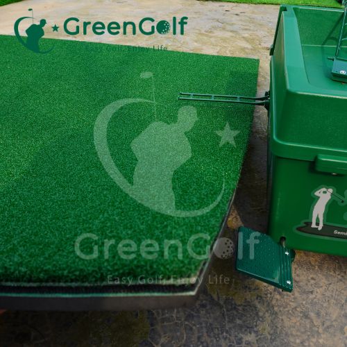 Combo Khung Tập Golf 3x3x3 + Thảm Swing  3D 1.5x1.5 + Thảm Put 0.75m x 3m +  Máy nhả  bóng + Thảm Cỏ Nhân Tạo 3m x 3m - CBKL14.5