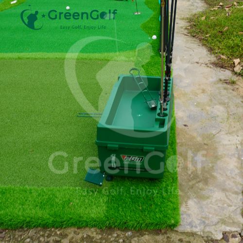 ComBo Khung Golf 3mx3mx3m, Thảm 3m x 5m, Máy nhả bóng PGM_CBKL20