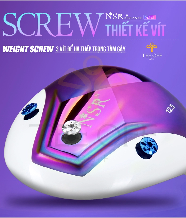 Gậy Driver Nữ NSR II - PGM NSR II Ladies Golf Driver - MG026